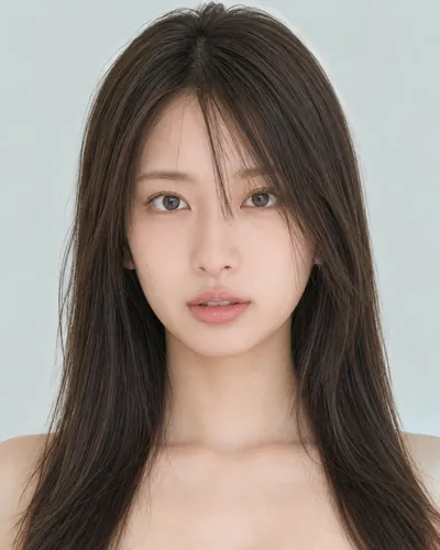 AI 生成人像 f002475397d:面部,长发