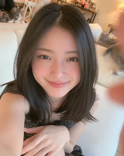AI 生成人像 f080d987bfd：造型，中发