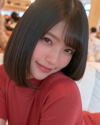 AI 生成人像 f08bdb6ffb4：造型，短发