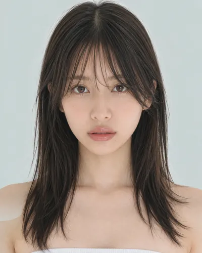 AI 生成人像 f0c4cb30263:面部,长发