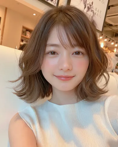 AI 生成人像 f117337e036：造型，短发
