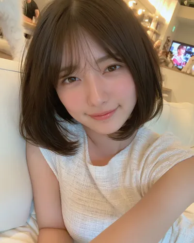 AI 生成人像 f13f5b94913：造型，短发