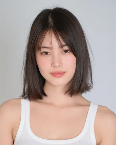 AI 生成人像 f142daec735：造型，短发