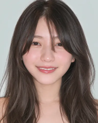 AI 生成人像 f1aae3c630a:面部,中长发・双刘海韩式层次