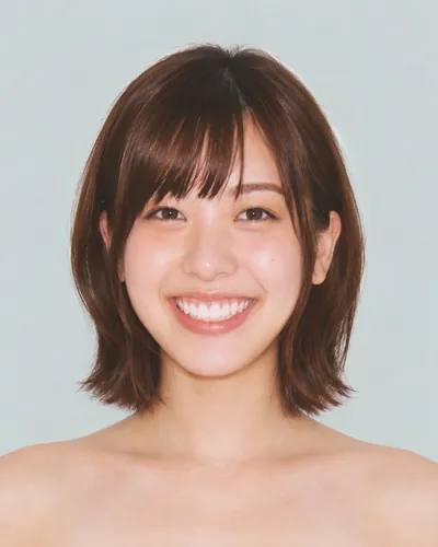 AI 生成人像 f1ecf4fff7d：面部，短发