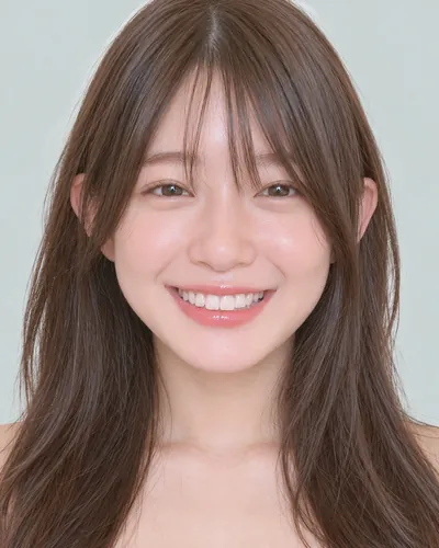 AI 生成人像 f21367d8306:面部,长发