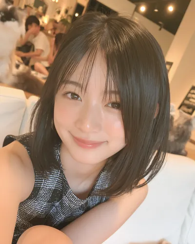 AI 生成人像 f2ceb57a390：造型，短发