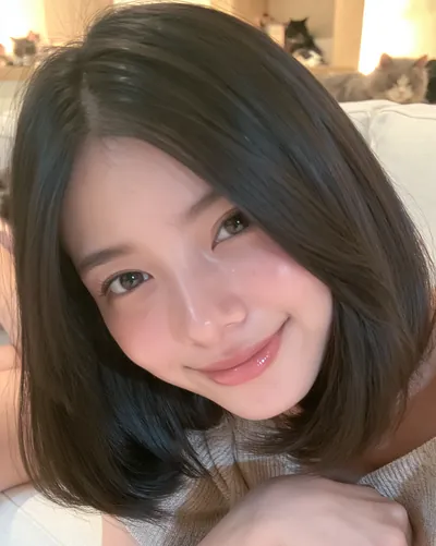 AI 生成人像 f2fcd27e2e7：造型，短发