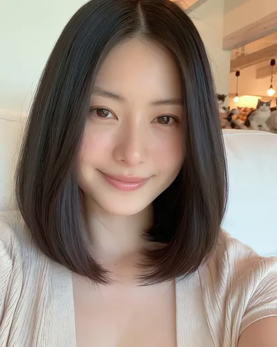 AI 生成人像 f33464f1e24：造型，短发