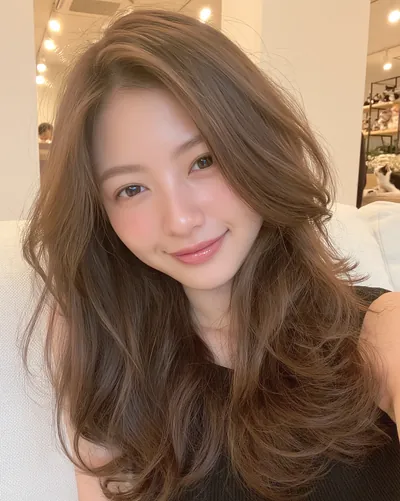 AI 生成人像 f3be9e20ae0:造型,中长发