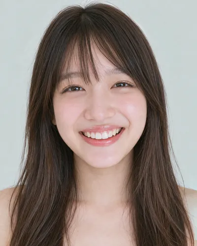 AI 生成人像 f49716fde1a:面部,长发