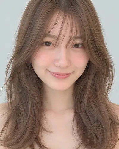 AI 生成人像 f55ca2dd4b1:面部,中发・中发氛围烫(电卷棒风)