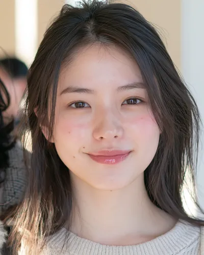 AI 生成人像 f5c509608d4:造型,中长发