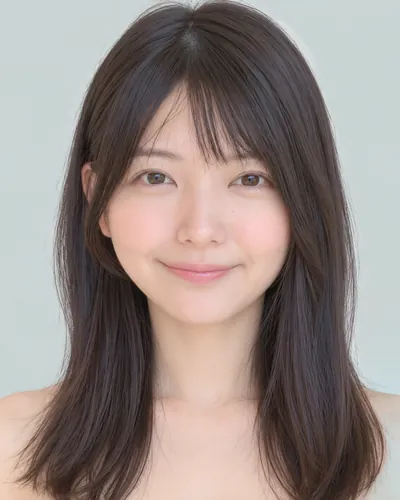 AI 生成人像 f6271a84f74:面部,中长发・长狼尾剪(水母头)