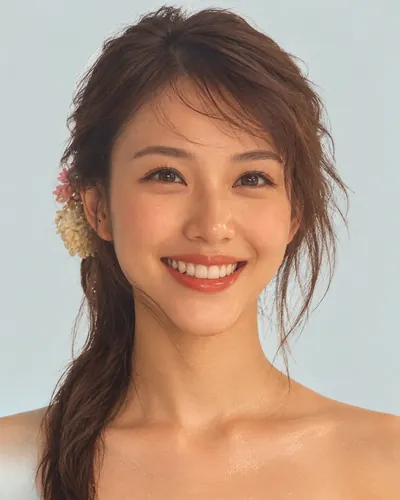 AI 生成人像 f804db419c7:面部,长发