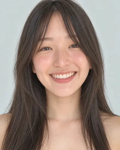 AI 生成人像 f8a214669b3:面部,长发