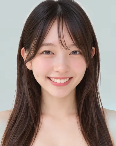 AI 生成人像 f8ebdbeb6b7:面部,长发
