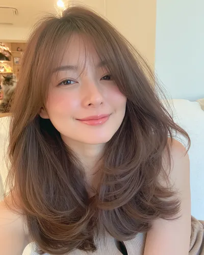 AI 生成人像 f90f733d474:造型,中长发