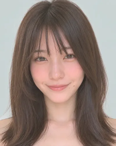 AI 生成人像 f9fc946d3b6:面部,中长发・长狼尾剪(水母头)