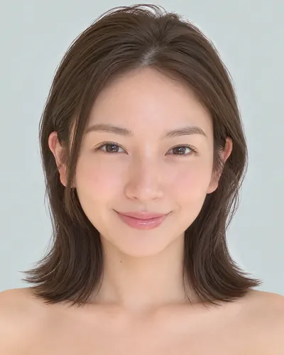 AI 生成人像 fb48d8f3770：面部，短发・耳后帅气短发（无刘海）