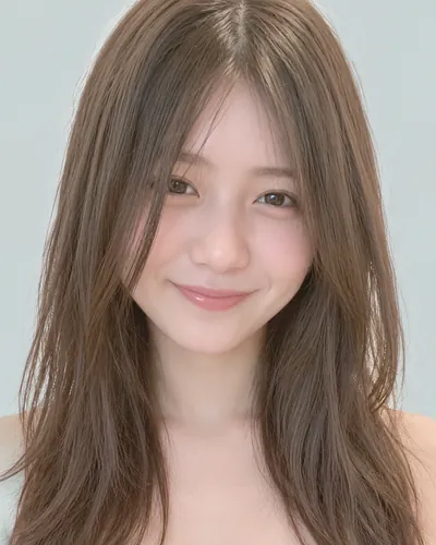 AI 生成人像 fb7ff1a4eab：面部，中长发・哈什剪（灰米色）