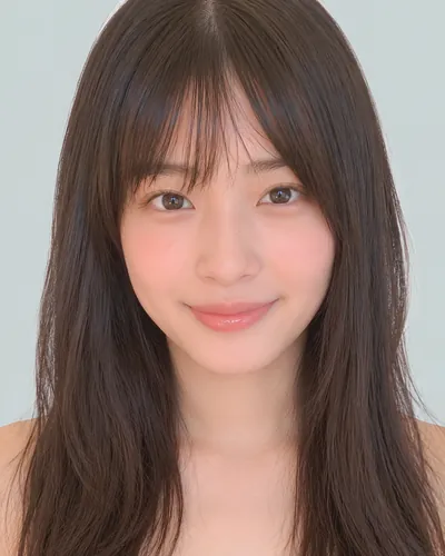 AI 生成人像 fd9c4e4d743:面部,中长发・长狼尾剪(水母头)